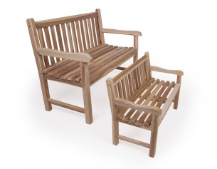 Dara Børnebænk - Teak 2