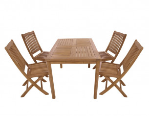 Bremen 120 Mia Teak Havemøbelsæt 2