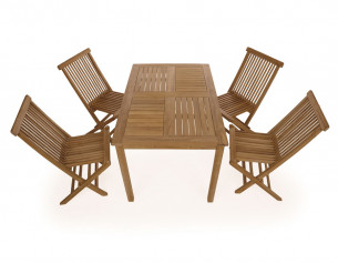 Bremen 120 Kiel Teak Havemøbelsæt 2