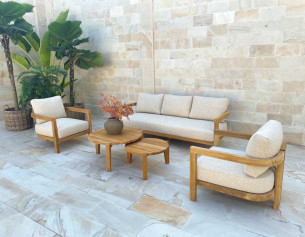 Las Vegas Teak Sofabord -... 2