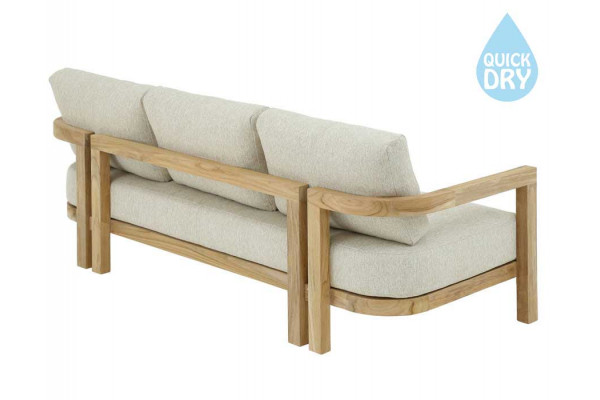 Las Vegas Teak Sofa 3 pers.