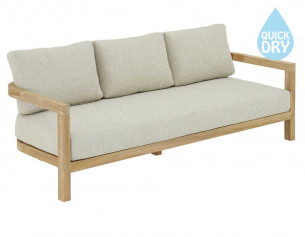 Las Vegas Teak Sofa 3 pers.