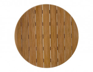Fiji Teak Havebord - Ø90 cm 2
