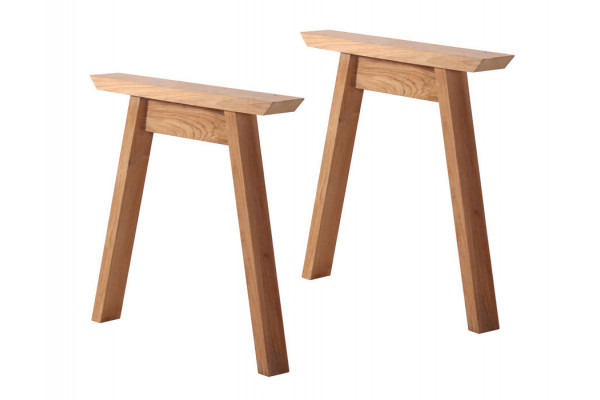Milo Plankebord 90x200 cm - m/bordben i teak -...
