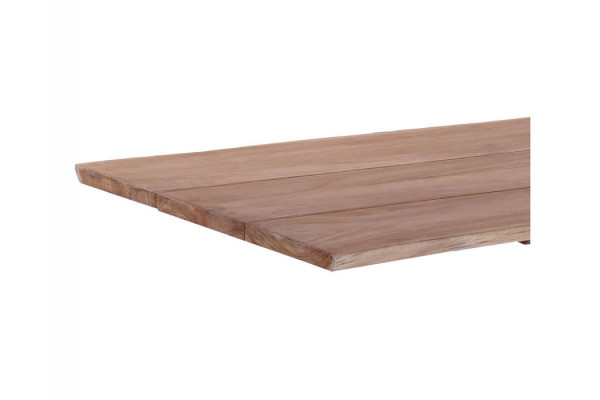 Mona Plankebord 90x200 cm - m/bordben i teak -...
