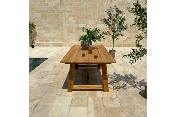 Hercules Alana Teak Havemøbelsæt - 100x200 cm