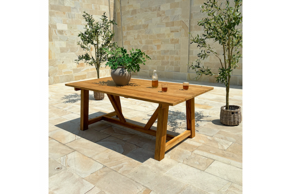 Hercules Alana Teak Havemøbelsæt - 100x200 cm