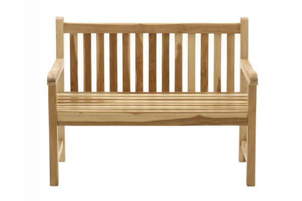 Solo 2-pers. Teak bænk