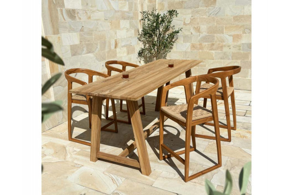 Hercules Teak Bar – 80x240 cm