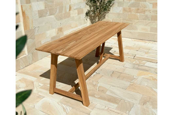 Hercules Teak Bar – 80x240 cm