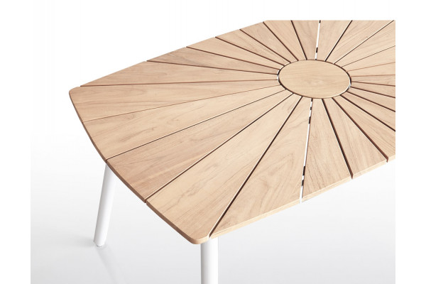 DaneLine Eva Teak Havemøbelsæt m/bænk+2 stole -...