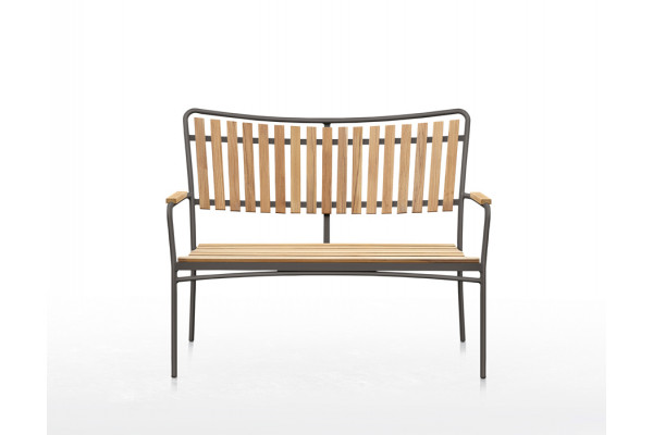 DaneLine Eva Teak Havemøbelsæt m/bænk+2 stole -...