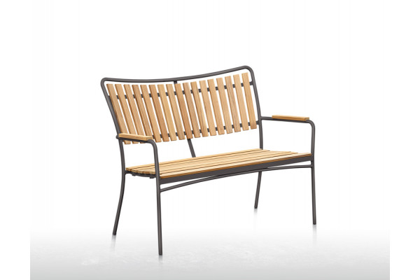 DaneLine Eva Teak Havemøbelsæt m/bænk+2 stole -...