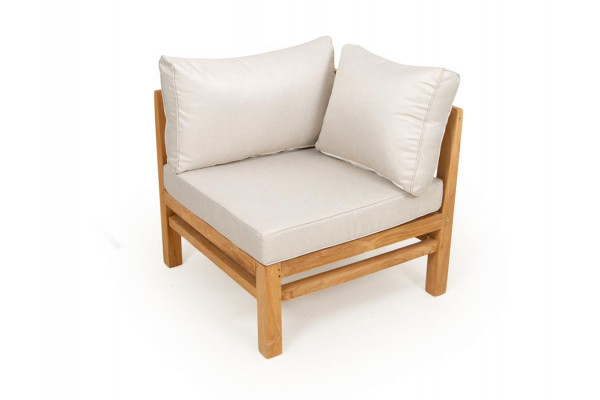 Colorado Teak Hjørnemodul - m/Andorra Airflow...