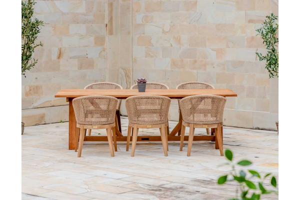 Hercules Lago Havemøbelsæt - 100x246 cm