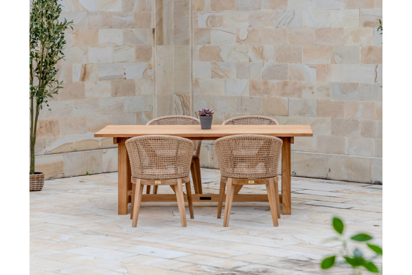 Hercules Lago Havemøbelsæt - 100x200 cm