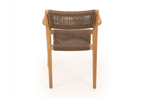 Hercules Tonka Teak havemøbelsæt m/4 stole -...