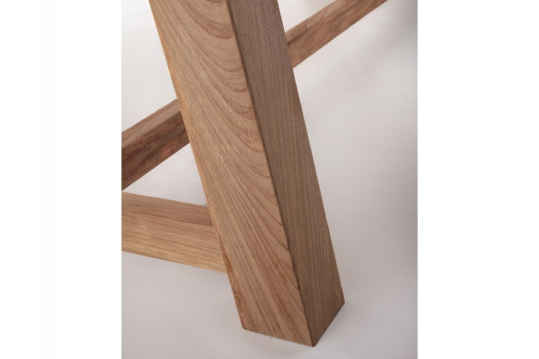 Hercules Tonka Teak havemøbelsæt m/4 stole -...