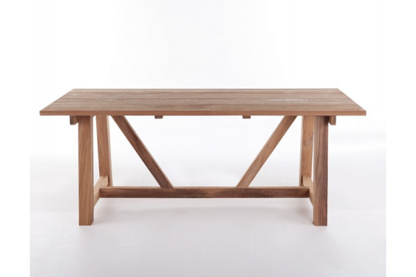 Hercules Tonka Teak havemøbelsæt m/4 stole -...