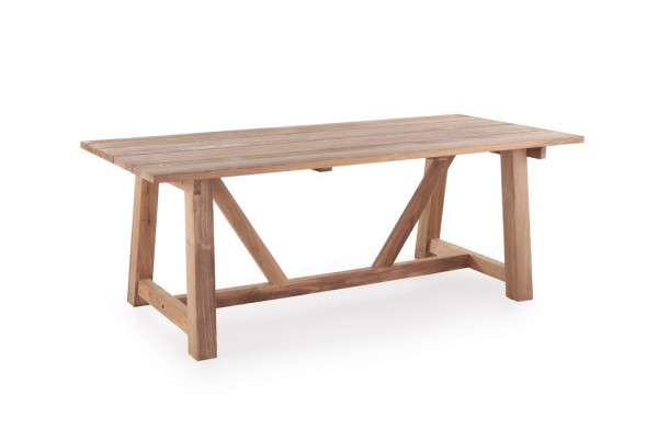Hercules Tonka Teak havemøbelsæt m/4 stole -...