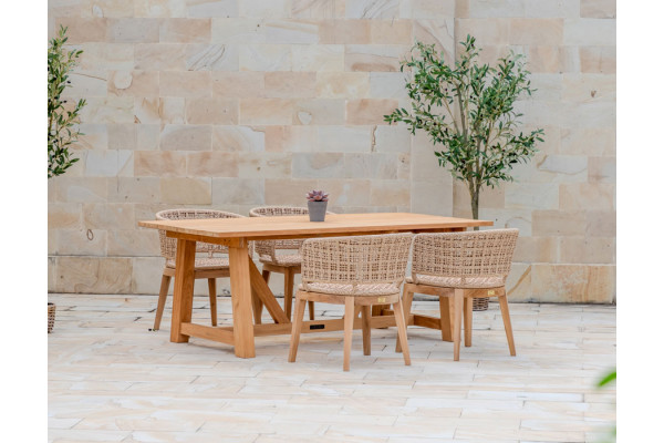 Hercules Rima Havemøbelsæt - 100x200 cm