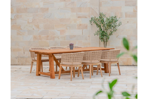 Hercules Rima Havemøbelsæt - 100x246 cm