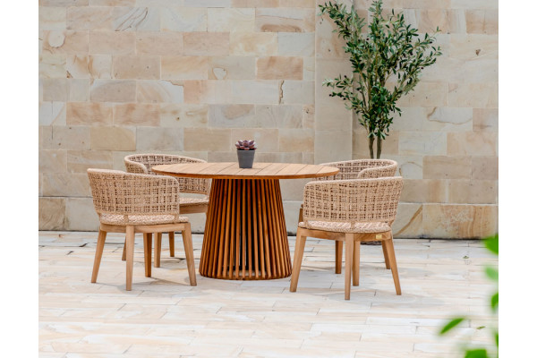 Luna Rima Havemøbelsæt - Ø150 cm