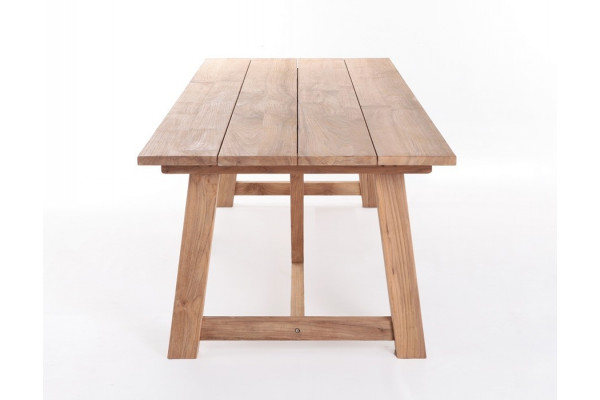 Hercules Manja Teak havemøbelsæt m/8 stole -...