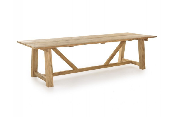 Hercules Manja Teak havemøbelsæt m/8 stole -...