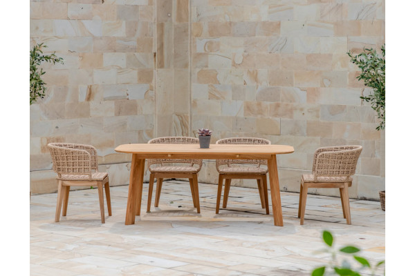 Balder Rima Havemøbelsæt - 180x100 cm