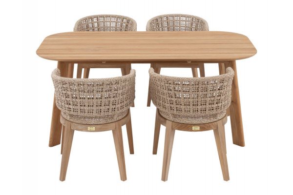 Balder Rima Havemøbelsæt - 180x100 cm