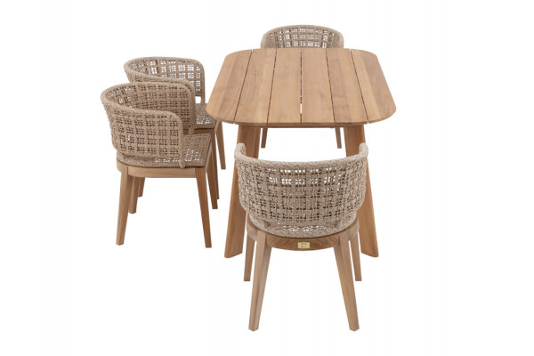 Balder Rima Havemøbelsæt - 180x100 cm