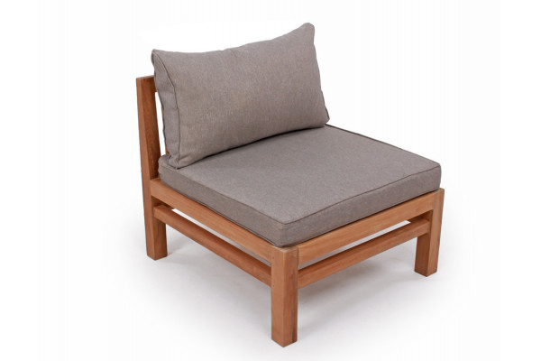 Colorado Teak Mellemmodul m/Andorra Airflow hynder