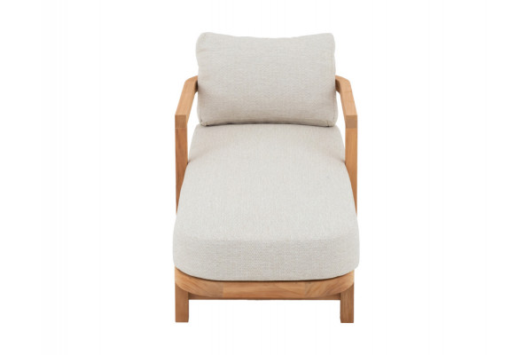 Las Vegas Teak Chaiselong