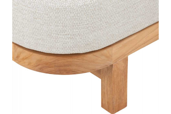 Las Vegas Teak Chaiselong