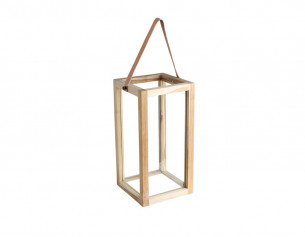 Lanterne - Teak - 32 cm