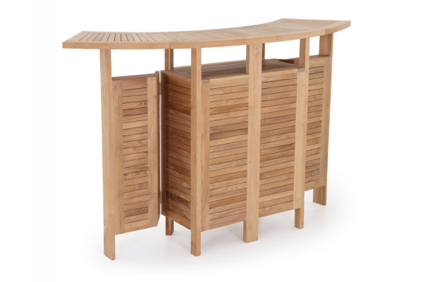 Teak barsæt m/2 barstole