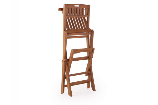 Teak barsæt m/2 barstole