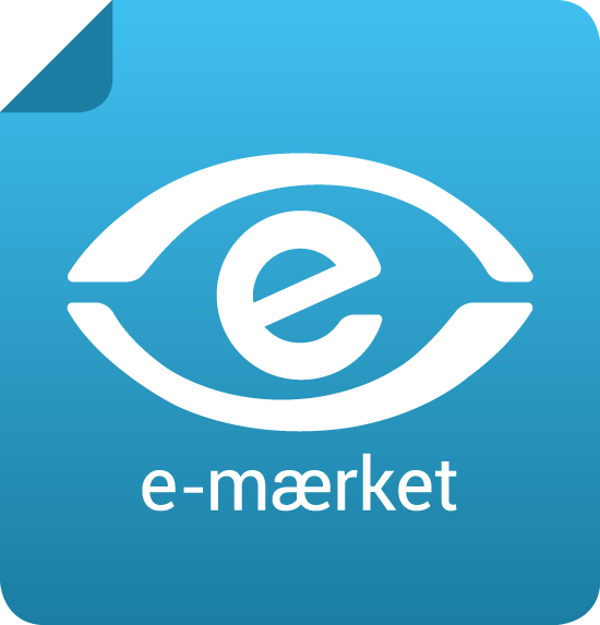 e-mærke logo
